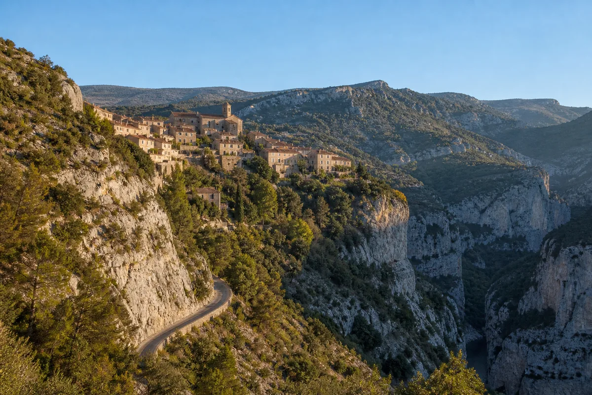 Auberge de montagne à Courmes : la table, l'étape et les sentiers du pays du Loup